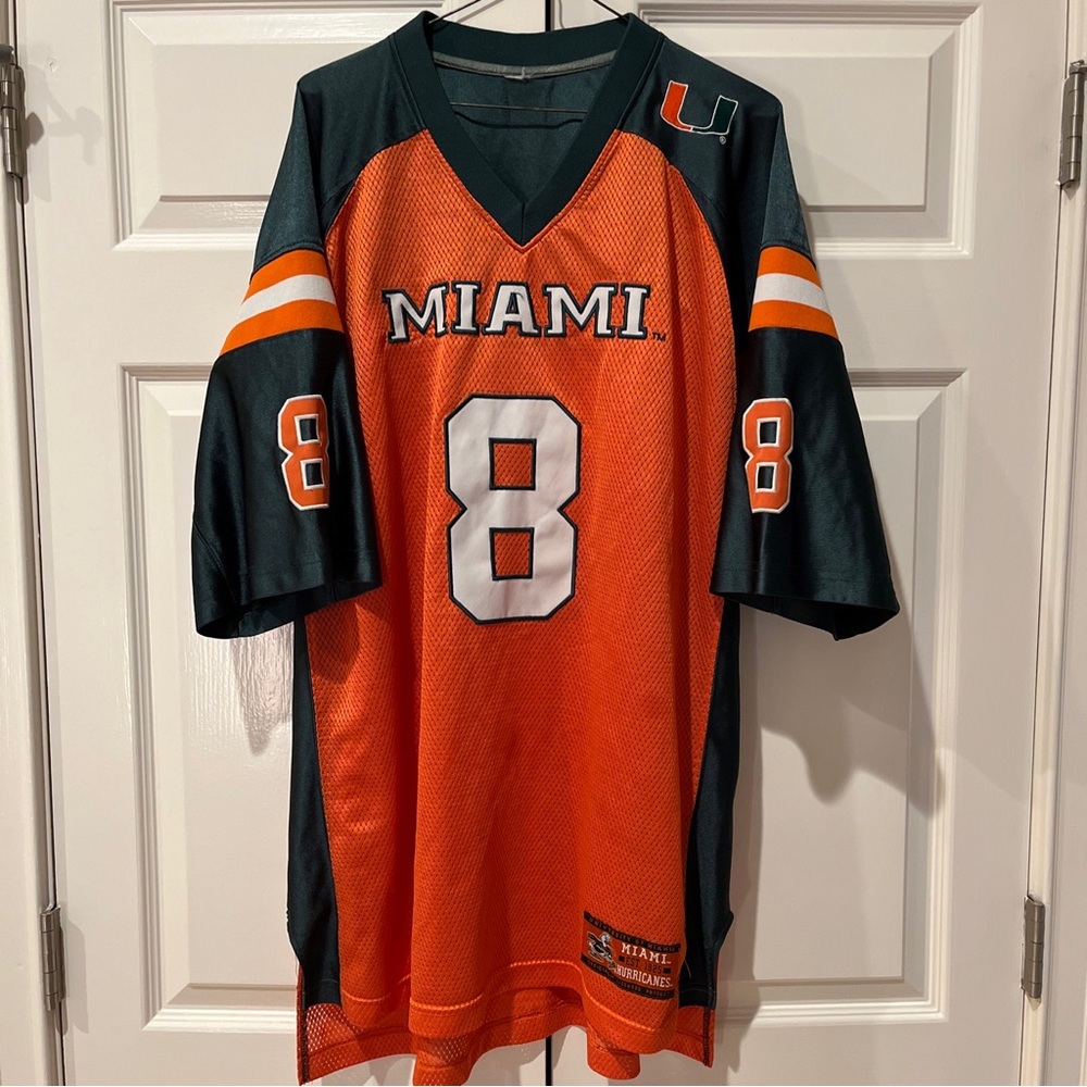 Miami Hurricanes NCAA Football Jersey